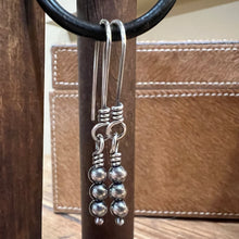 Navajo Pearl Dangle Earrings
