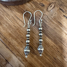 Sterling Navajo Pearl Earrings