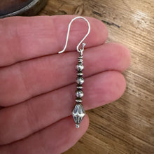 Sterling Navajo Pearl Earrings