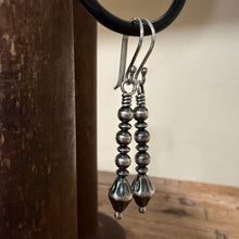 Sterling Navajo Pearl Earrings