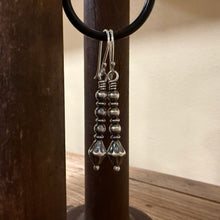 Sterling Navajo Pearl Earrings