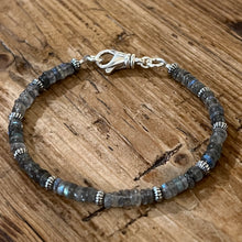 Sterling Labradorite Bracelet