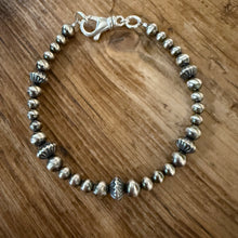 Sterling Silver Navajo Pearl Bracelet