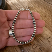 Sterling Silver Navajo Pearl Bracelet