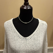 Freshwater Button Seed Pearl Choker