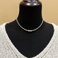 Freshwater Button Seed Pearl Choker