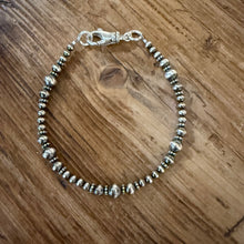 Sterling Silver Navajo Pearl Bracelet