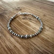 Sterling Silver Navajo Pearl Bracelet