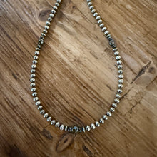 Sterling Navajo Pearl Hematite Necklace