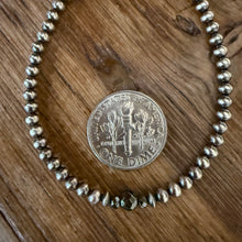 Sterling Navajo Pearl Hematite Necklace