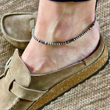 Navajo Pearl Hematite Ankle Bracelet