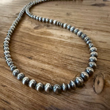 Sterling Silver Navajo Pearl Necklace