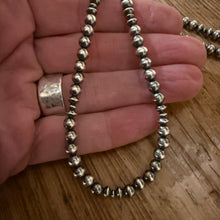 Sterling Silver Navajo Pearl Necklace