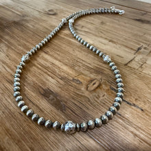 Sterling Silver Navajo Pearl Necklace