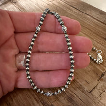 Sterling Silver Navajo Pearl Necklace
