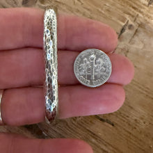 Hammered Sterling Cuff Bracelet