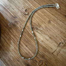 Sterling Navajo Pearl Necklace