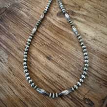 Sterling Navajo Pearl Necklace