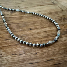 Sterling Navajo Pearl Necklace