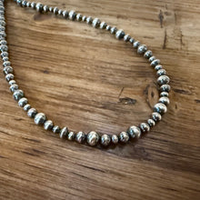 Sterling Navajo Pearl Necklace