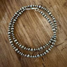 Sterling Navajo Pearl Necklace