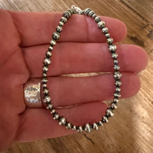 Sterling Navajo Pearl Necklace