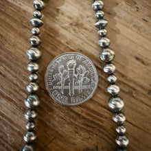 Sterling Navajo Pearl Necklace