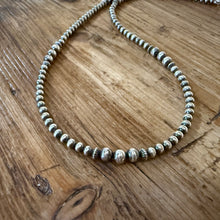 Sterling Navajo Pearl Necklace
