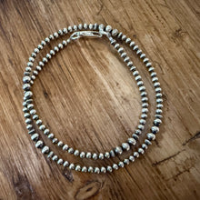 Sterling Navajo Pearl Necklace