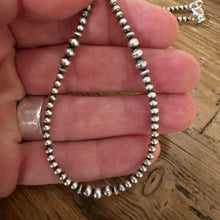 Sterling Navajo Pearl Necklace