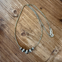 Floating Navajo Pearl Necklace