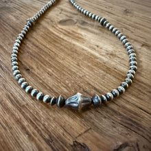Sterling Navajo Pearl Necklace