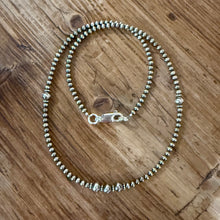 Sterling Navajo Pearl Necklace