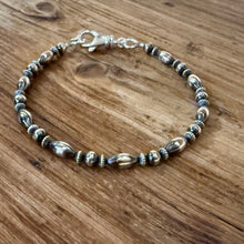 Sterling Silver Navajo Pearl Bracelet