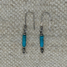 Turquoise and Navajo Pearl Earrings