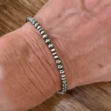 Sterling Navajo Pearl Bracelet