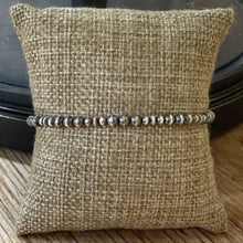 Sterling Navajo Pearl Bracelet