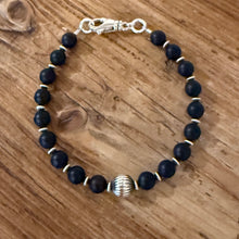 Sterling Silver & Black Onyx Bracelet