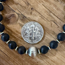Sterling Silver & Black Onyx Bracelet