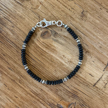 Black Onyx and Navajo Pearl bracelet