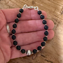 Sterling Silver & Black Onyx Bracelet