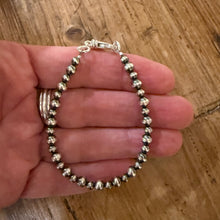 Sterling Navajo Pearl Bracelet