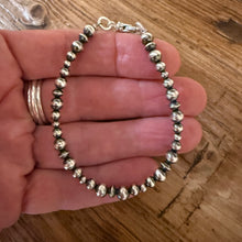 Sterling Navajo Pearl Bracelet