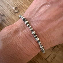 Sterling Navajo Pearl Bracelet
