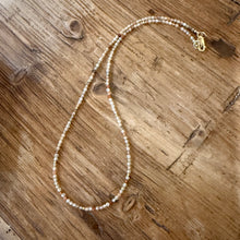 Gold Filled Natural Zircon Necklace