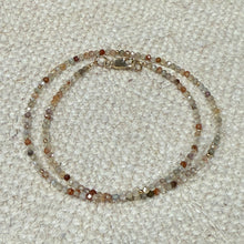 Gold Filled Natural Zircon Necklace