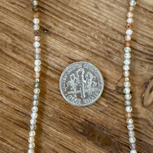 Gold Filled Natural Zircon Necklace