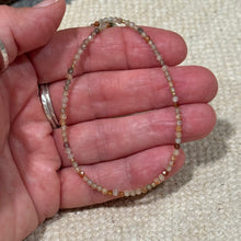 Gold Filled Natural Zircon Necklace