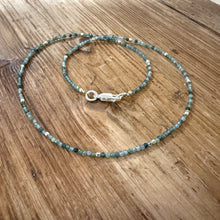 Natural Pariaba Blue Tourmaline Necklace