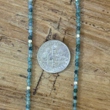 Natural Pariaba Blue Tourmaline Necklace